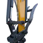 Miniexcavadora Donker DK40 con cabina, 2 velocidades, joysticks, aire acondicionado y motor Yanmar de 38 CV.
